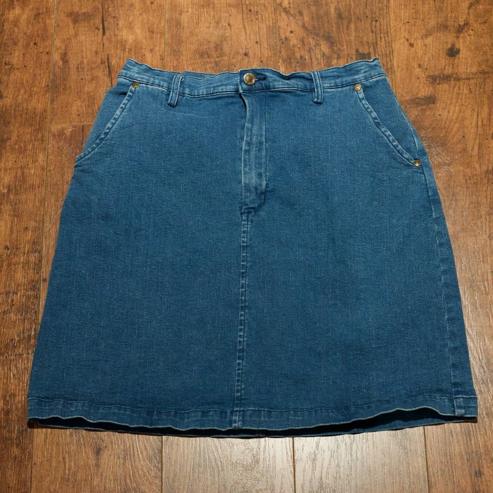 Vintage Cherokee jean skirt